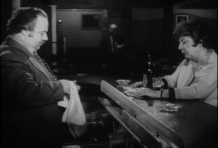 frame from the film Bar Salon