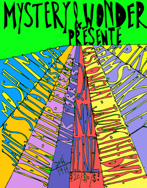 Mystery and Wonder November 2019 poster